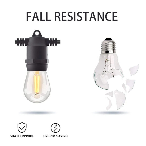 905754E4-7C13-480D-90F8-8FE818316913.jpg Waterproof LumiGlow Outdoor String Lights