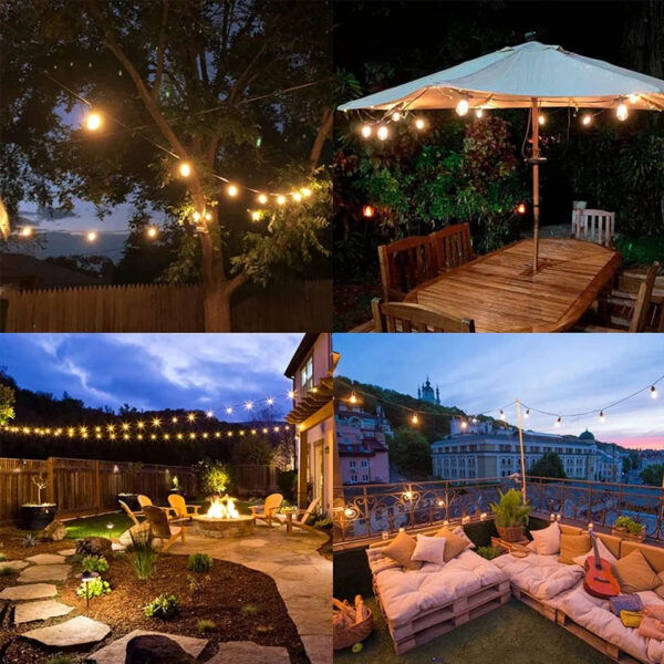 F97628D7-5E64-4115-99D9-8CAD4B87F16E.jpg Waterproof LumiGlow Outdoor String Lights