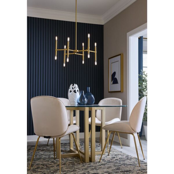 Arya Collection Twelve-Light Chandelier