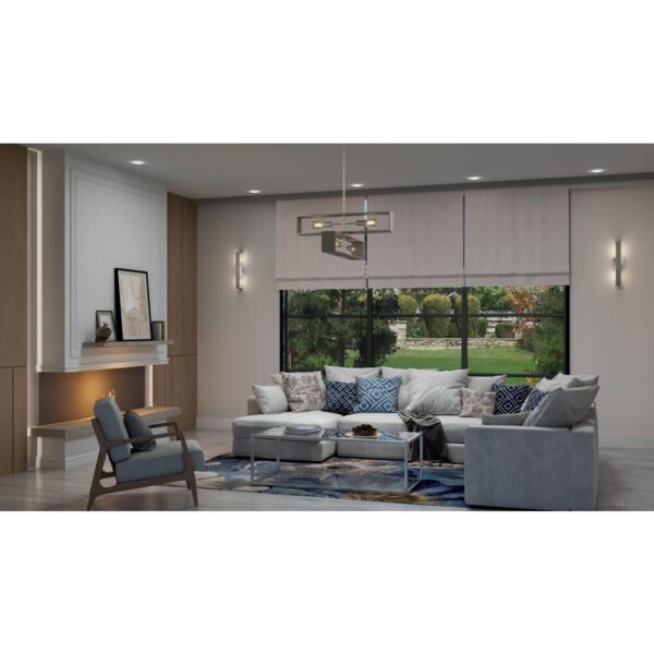 Boundary Collection Four-Light Chandelier