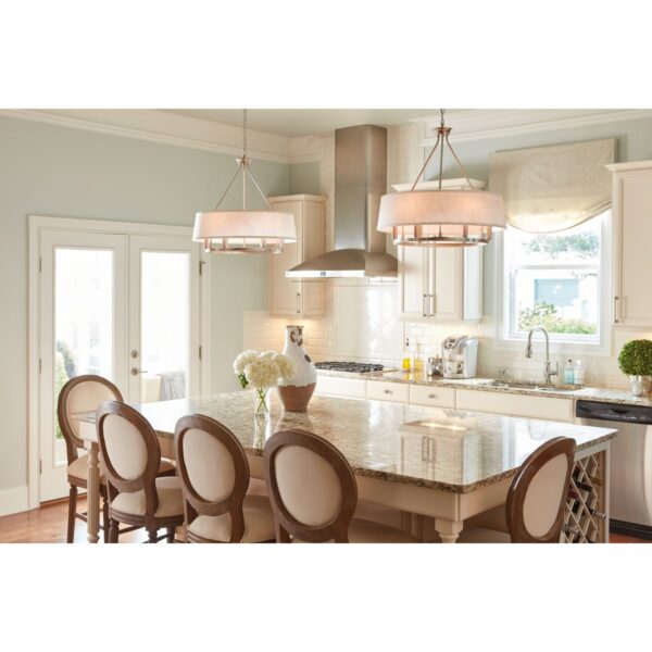 Cherish Collection 24" Six-Light Chandelier Light