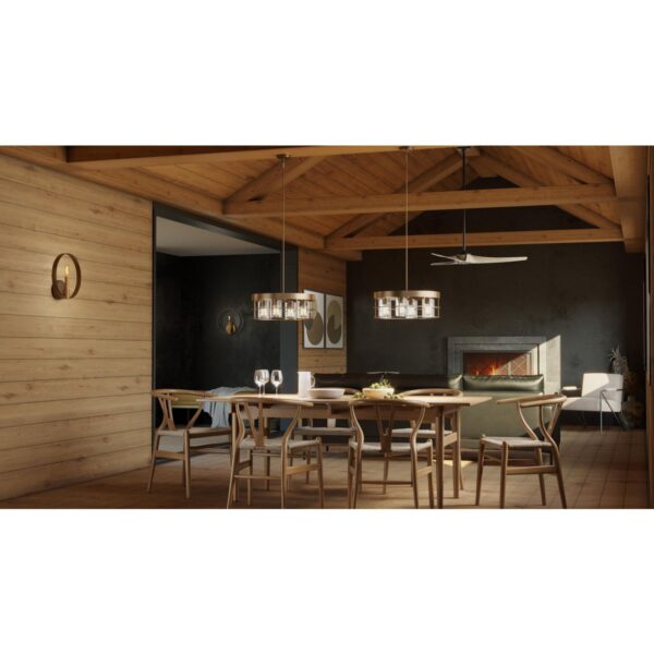 Burgess Collection Four-Light Chandelier