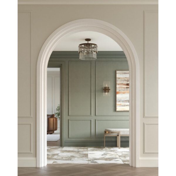 Chevall Collection Two-Light Organic Wall Sconce