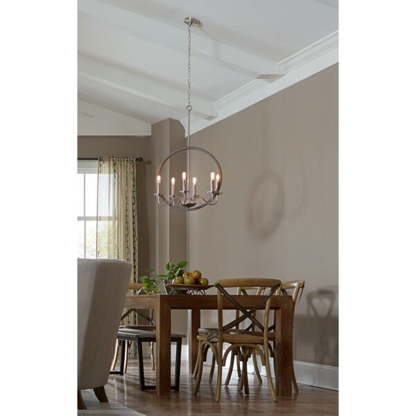 Fontayne Collection Six-Light Chandelier Light