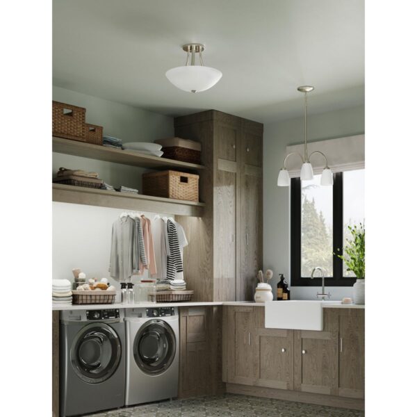 Gather Collection Three-Light Chandelier Light