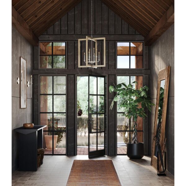 Turnbury Collection Eight-Light Chandelier Light