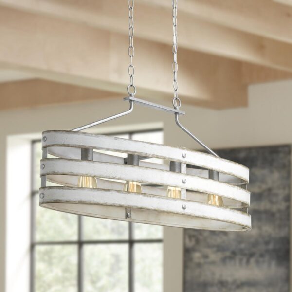 Gulliver Collection Four-Light Linear Chandelier Light