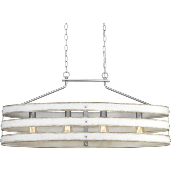 Gulliver Collection Four-Light Linear Chandelier Light