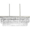 Glimmer Collection Four-Light Linear Chandelier Light