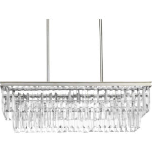 PROG_P400101_134_PRODIMAGE_1200.jpg Glimmer Collection Four-Light Linear Chandelier Light