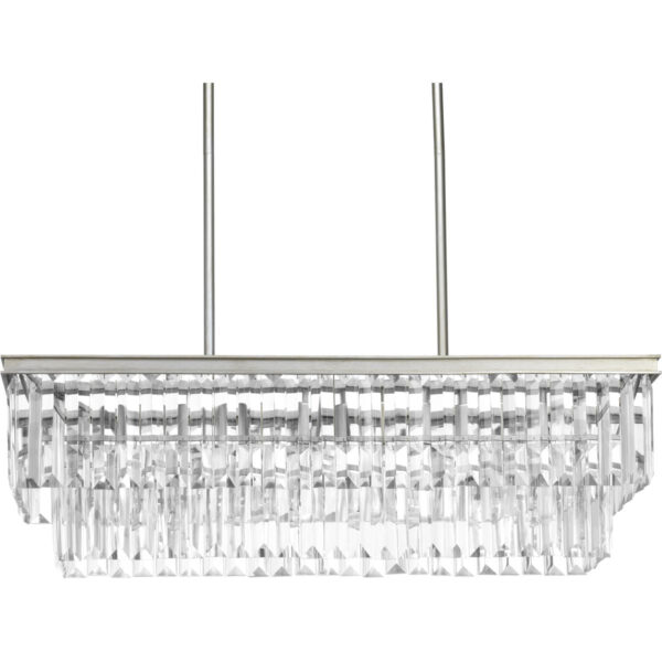 Glimmer Collection Four-Light Linear Chandelier Light