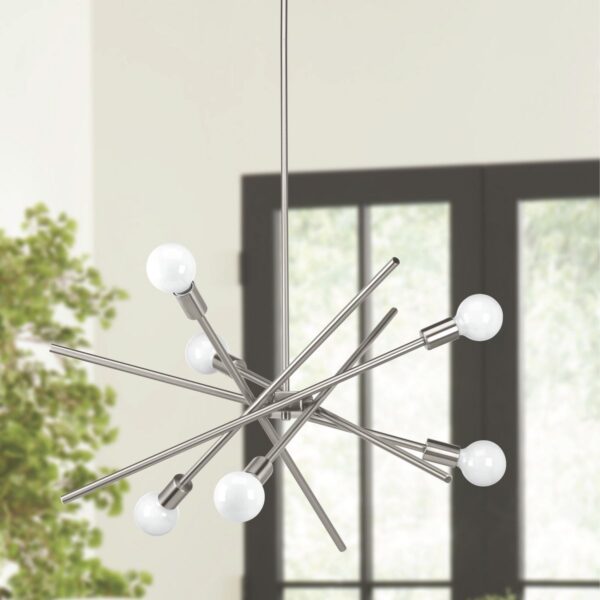 Astra Collection Six-Light Chandelier Light