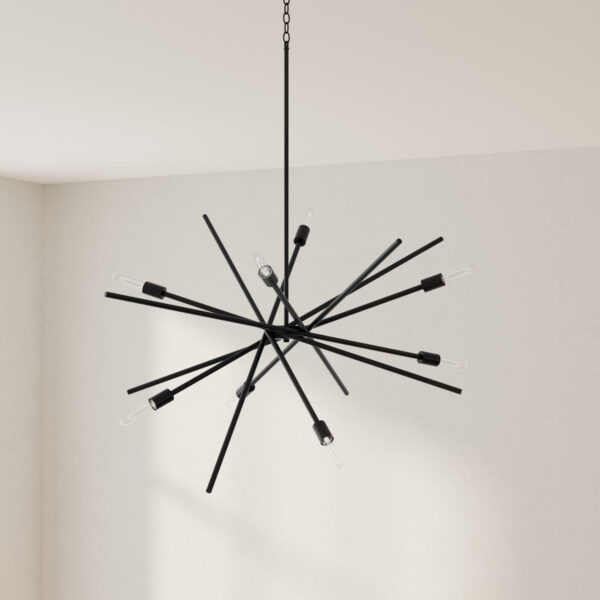 Astra Collection Eight-Light Chandelier Light