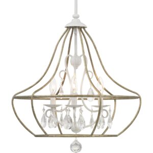 PROG_P400151_151_PRODIMAGE_1200.jpg Fleurette Collection Three-Light Chandelier