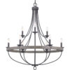 Gulliver Collection Nine-Light Chandelier Light