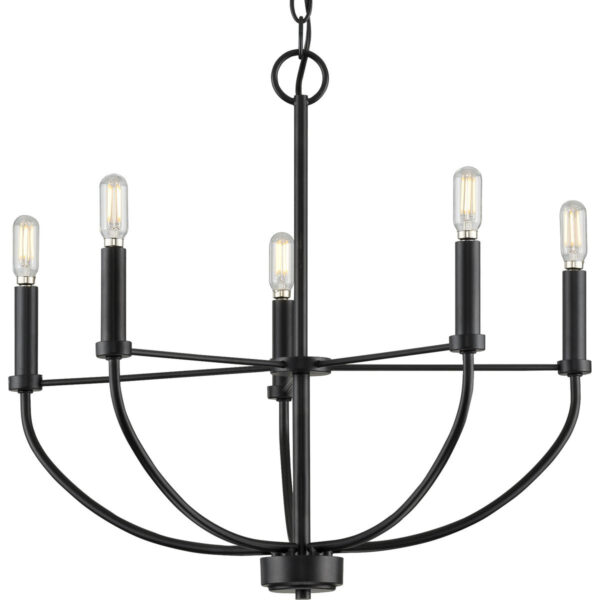 Leyden Collection Five-Light Chandelier
