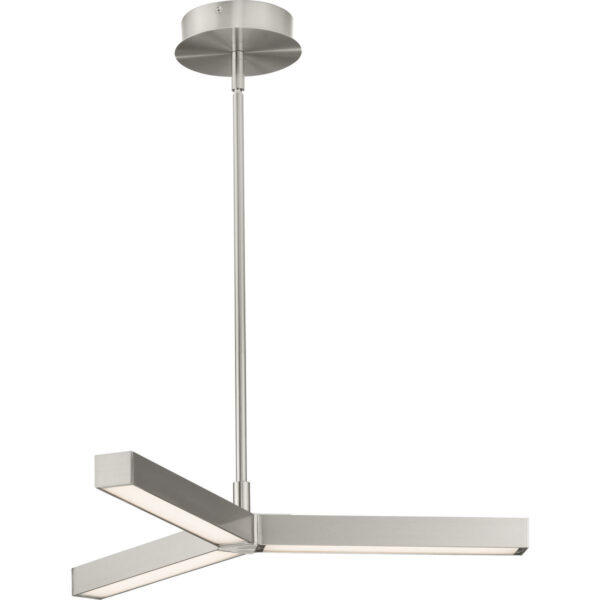 Planck LED Collection Three-Light Chandelier Light