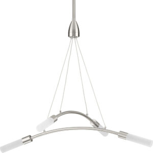 PROG_P400262_009-30_hero_PRODIMAGE_1200.jpg Kylo LED Collection Four-Light Frosted Acrylic Chandelier Light