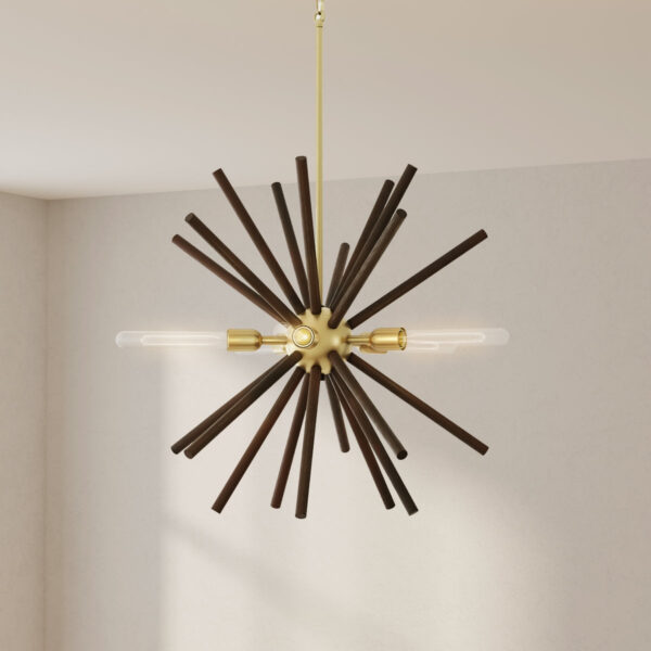 Thorpe Collection Five-Light Chandelier Light
