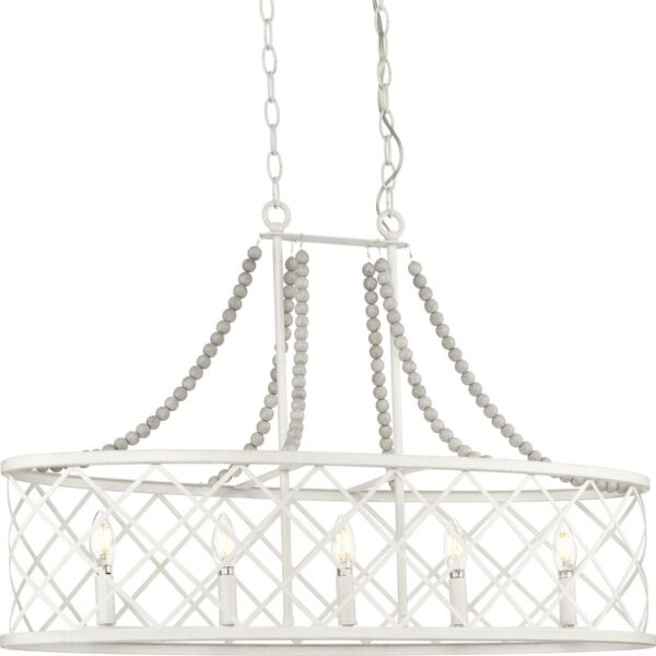 Bissett 5-Light Island Chandelier