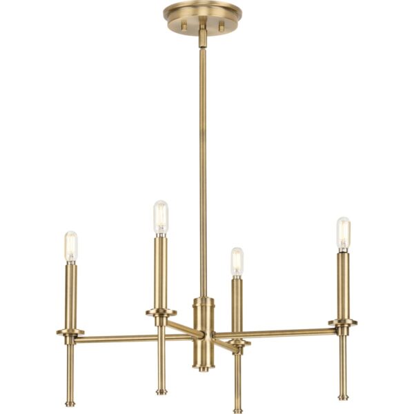 Elara Collection Four-Light Chandelier Light