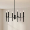 Elara Collection Six-Light Chandelier Light