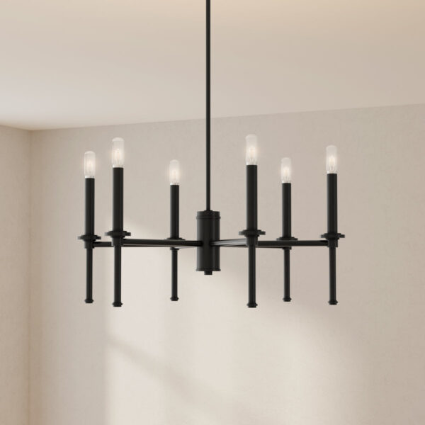 Elara Collection Six-Light Chandelier Light
