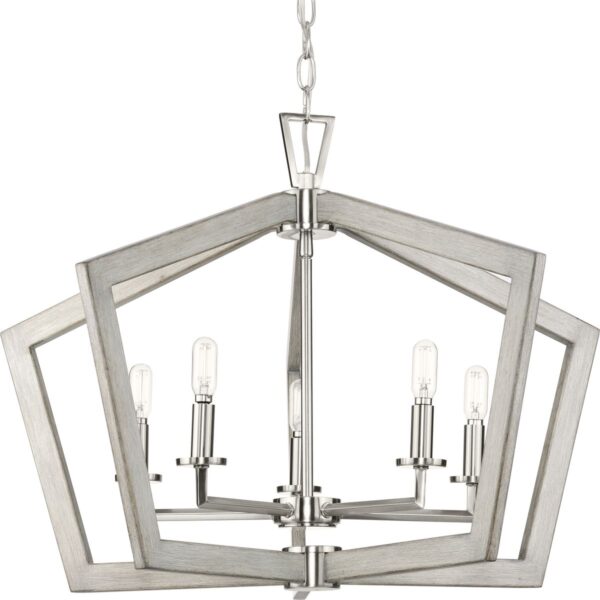 Galloway Collection Five-Light 19.25" Pendant Light