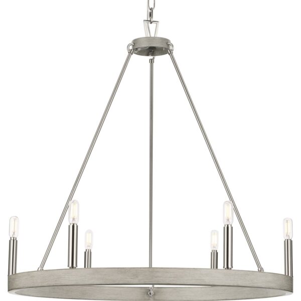 Galloway Collection Six-Light 28.25" Chandelier