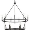 Gilliam Collection Fifteen-Light Chandelier