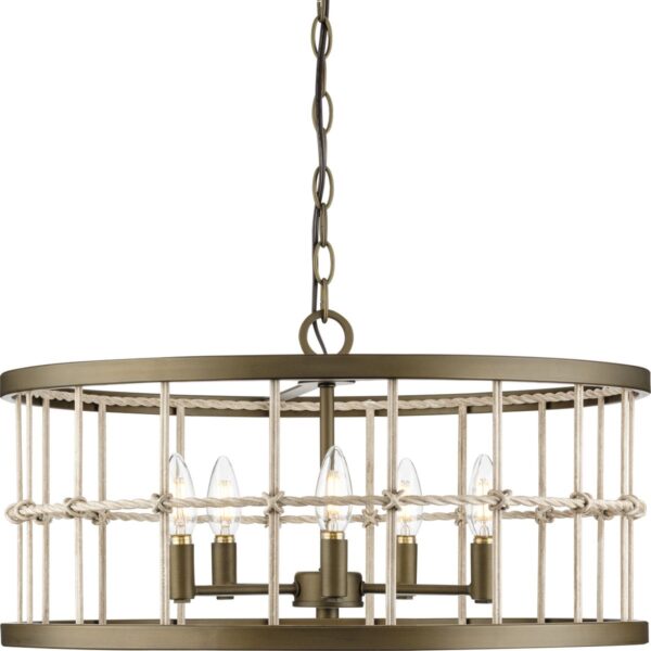 Lattimore Collection Five-Light Chandelier
