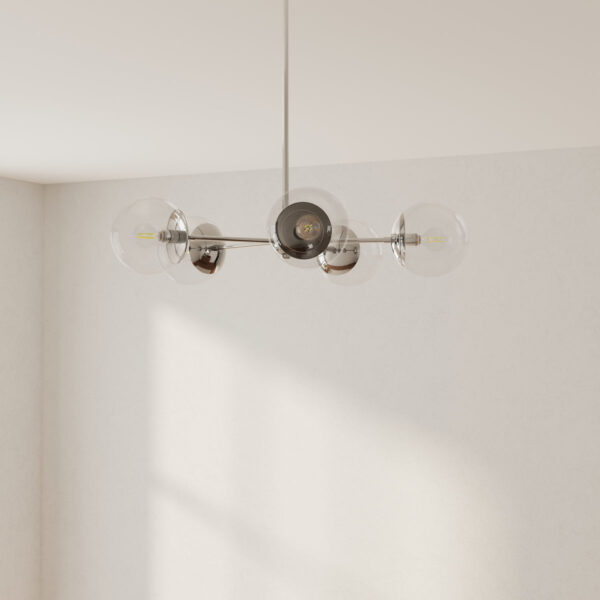 Atwell Collection Five-Light Chandelier