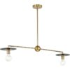 Trimble Collection Two-Light Linear Chandelier