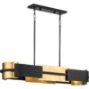 Lowery Collection Four-Light Linear Chandelier