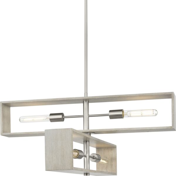 Boundary Collection Four-Light Chandelier