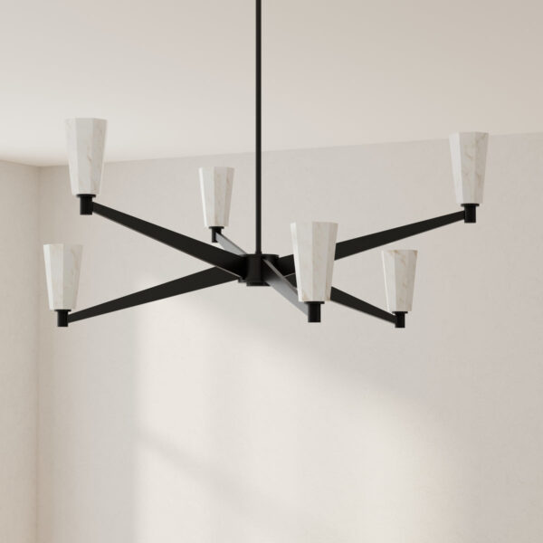 Tosca Collection Six-Light Chandelier