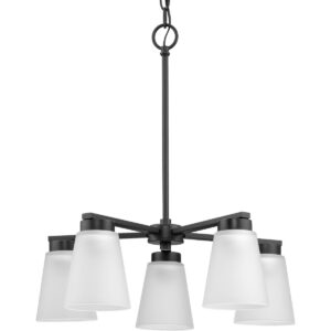 PROG_P400401-31M_heroDown_PRODIMAGE_1200.jpg Tanner Collection Five-Light Chandelier