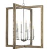 Turnbury Collection Eight-Light Chandelier Light