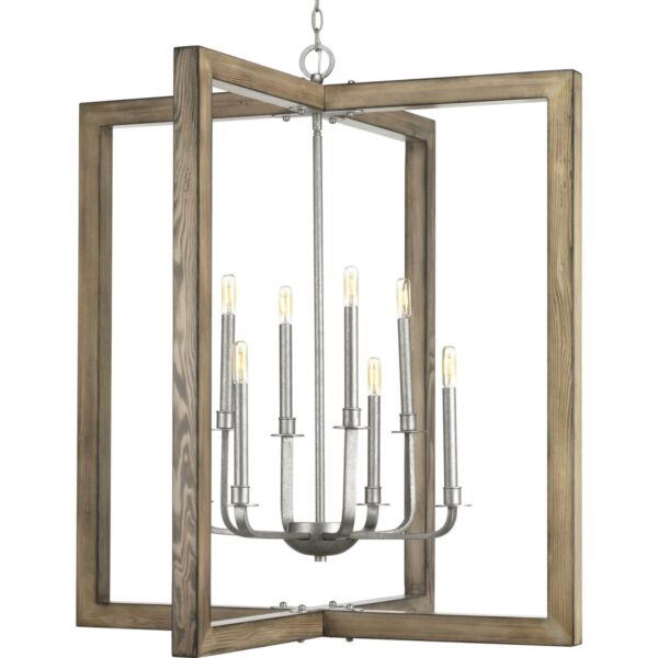 Turnbury Collection Eight-Light Chandelier Light