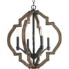 Spicewood Collection Four-Light Chandelier Light