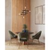 Quadrant LED Collection Six-Light Chandelier Light