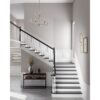 Kellwyn Collection Nine-Light Clear Glass Chandelier Light