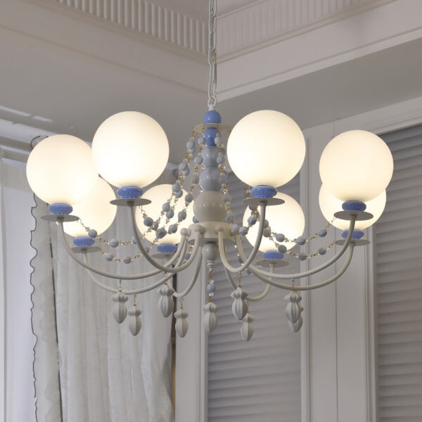 French cream chandelier