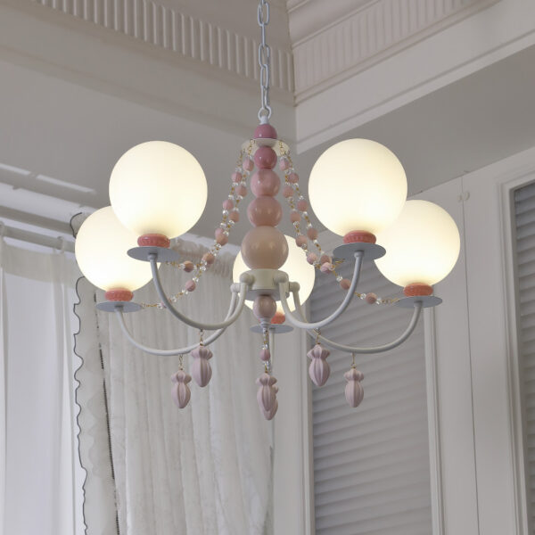 French cream chandelier