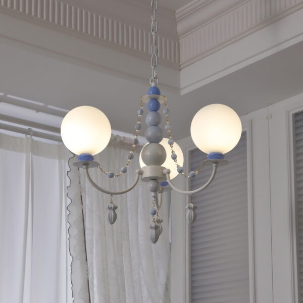 French cream chandelier